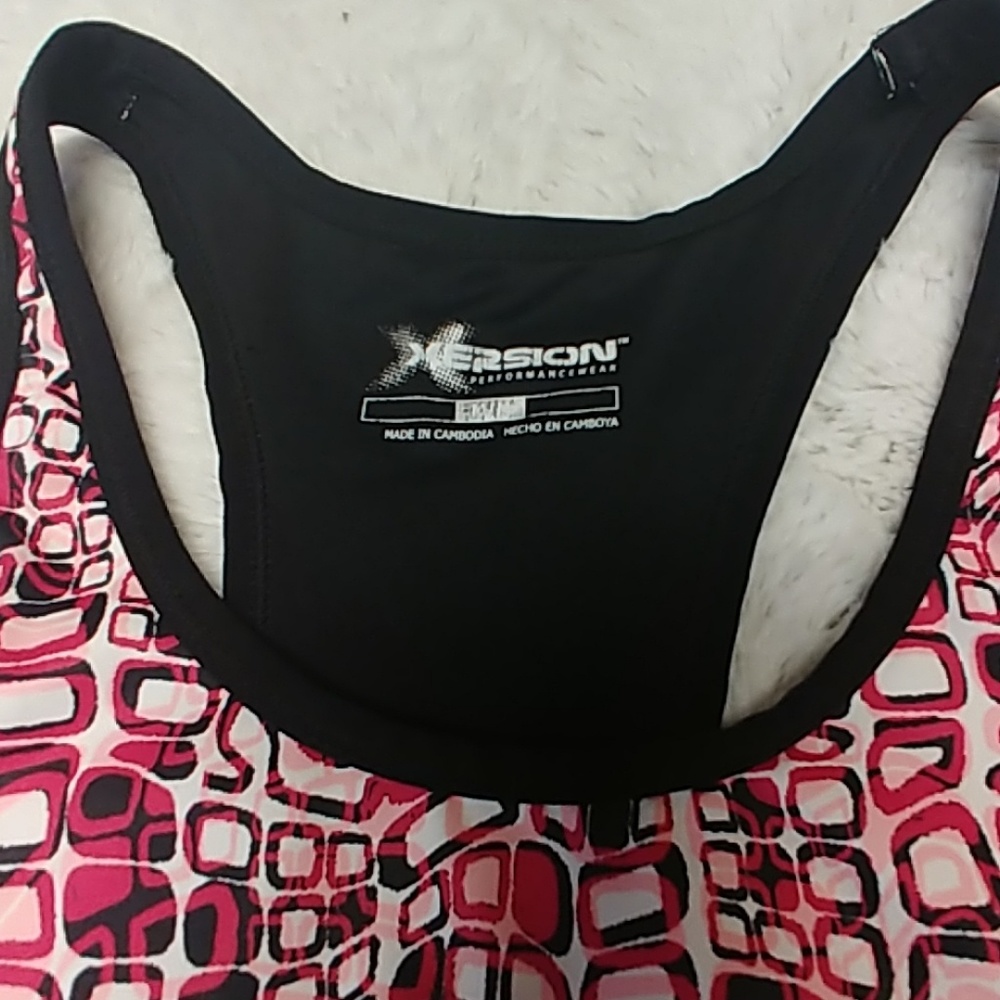Xersion Racerback Yoga Gym Tank - Picture 2 of 4